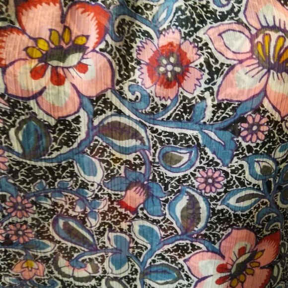 Express floral off the shoulder top - Picture 4 of 5